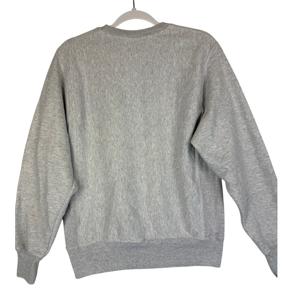 Champion Reverse Weave Middlebury Crewneck Sweatshirt Unisex Size S Gray College - Picture 6 of 6